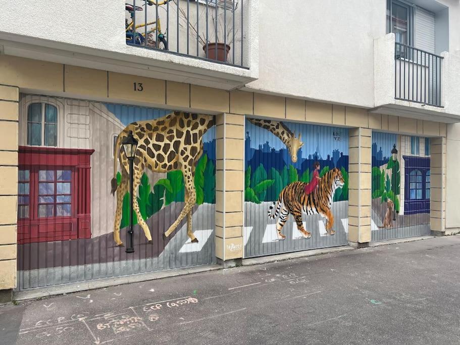Luxe Studio Chic Aux Buttes-Aux-Cailles A 5Min Du Metro, Parking Prive Disponible Paris Extérieur photo